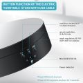 360 Degree Electric Rotating Display Stand Turntable, 3 Speeds with USB Cable, Suitable for Photography, Watches, 3D Models. 