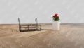 Metal Grill Rack Hanging Planter Pot 15x8x4 inches -1 Pcs..