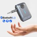 Bluetooth 5.3 Receiver Wireless Adapter 3.5mm AUX U-Disk/TF for Car Speaker Headset Audio Music Receiver Hands Free Car Kit. 