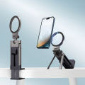 Universal Magnetic Phone Holder Travel Essentials Flexible Rotation Hands-Free Airplane Phone Mount for IPhone 17 ProMax . 