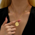 Religious Fashion Islam Allah Pendant Wholesale Female Gold Silver Color Muslim Necklace For Women Men Islamic Jewelry Gift. 