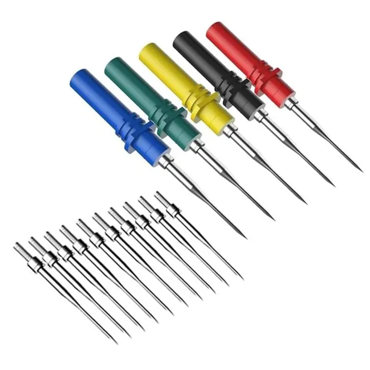 15pcs Automotive Diagnostic Test Probe Puncture Needles Oscilloscope ...