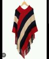 wool poncho cape shawl. 