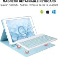 iPad Keyboard Case for iPad 9.7 Inch 6th Gen 2018, iPad Case 9.7 Inch with Keyboard Detachable,iPad Pro 9.7 Keyboard iPad Air 2014, iPad 9.7 Case with Pencil Holder(Blue. 