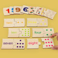 Children Iron Box Number Enlightenment Paired Wooden Animal Food Puzzle Board Logical Thinking Training Game Educational Toys. 