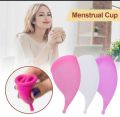 Menstrual Cup Period Cup Reusable Silicone Safety Accessories. 