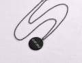 Coin necklace customized best quality stainless steel Coin locket with name of your choice with box packing. 