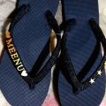name tag slippers. 