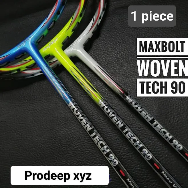 MAXBOLT%20WOVEN%20TECH%2090%20Unstrung%20Badminton%20Racket%20-%20Image%206