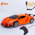 3D Light With Music Rechargeable And Remote Control High Speed Lamborghini Car For Kids. 