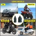 20/60Pcs Car Motorcycle Vacuum Tyre Repair Nails Truck Scooter Bike Tire Puncture Repair Tools  Metal Nails Accessories. 