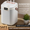 2000ML Air Humidifier USB Powered 3 Nozzles Aroma Diffuser Essential Oil Purifier for Home Office Bedroom.