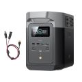 EcoFlow RIVER Max Portable Power Station
2. DC5521-DC5525 Cable
3. 1.5m MC4 to XT60 Solar Charging Cable
4.1.5m AC Charging Cable
5. 1.5m Car Charging Cable
6. User Manual
7. Warranty Card. 