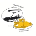 Adjustable Parrot Bird Harness Leash Set Anti-bite Training Harness Parrots Outdoor Flying Rope Cockatiel Small Birds Supplies. 
