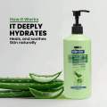 Biocos Aloe Vera Body Lotion 1000ml – Nourishes, Soothes & Restores Dry, Damaged Skin with Aloe Barbadensis Juice, Cucumber Extract for Stretch Marks, Scars & Sunburn Relief. 