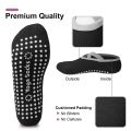 4-pack women's Pilates socks, non slip yoga socks, strong grip socks, suitable for ballet, dance, exercise, and hospital. 