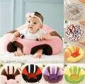 Toddler Infant Baby Plush Support Cushion Seat Sit Up Comfortable Soft Chair Plush Pillow Toy Bean Bag Sofa Seat. 