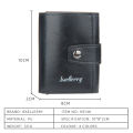 New RFID Men Card Wallets Hasp Small Card Wallets Slim Mini Men's Wallet High Qaulity Card Clip Photo Holder Short Male Purses. 