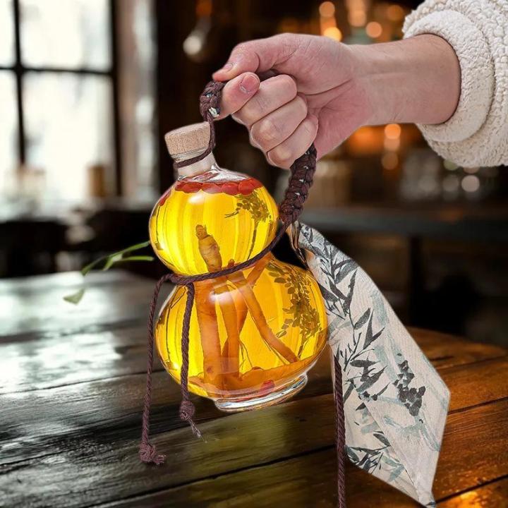 Transparent%20Gourd%20Shape%20High%20Borosilicate%20Glass%20Wine%20Bottle%20Heat-resistant%20Glass%20Empty%20Bottle%20With%20Lid%20Milk%20Tea%20Bottle%20Cold%20Brew%20-%20Image%205