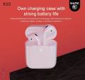 Mark R20 wireless Bluetooth touch screen earphone. 