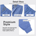 Men Women Jogger Suit Doctor Dentist Overalls Medical Nurse Surgical Uniforms Solid Color Pockets Elastic Quick-drying Top+pants. 