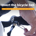 ESLNF Retro Classical Mini Bicycle Bell Clear Loud Sound Safety Alarm Crisp Ring Horn Waterproof 80dB MTB Road Bike Accessories. 