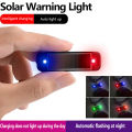 Solar warning light car rear collision prevention free breathing light motorcycl Electric vehicle bicycle LED tail flashing ligh. 