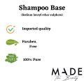 Shampoo base 120 grams to 1kg - PARABEN free Cosmetic Grade Shampoo Base - Customizeable Shampoo base. 