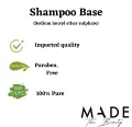 Shampoo base 120 grams to 1kg - PARABEN free Cosmetic Grade Shampoo Base - Customizeable Shampoo base. 