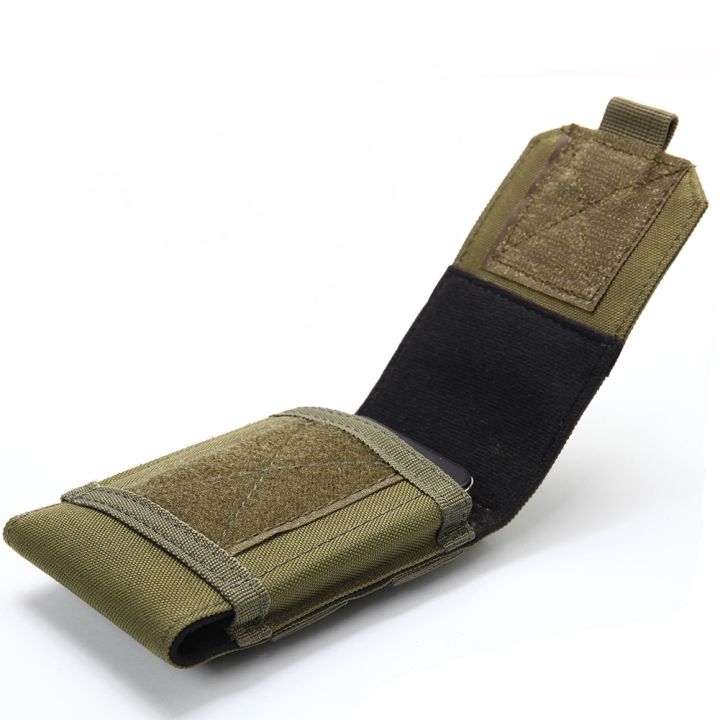 Tactical Holster MOLLE Army Camouflage Bag Hook Loop Belt Pouch Holster Cover Mobile Phone Bag