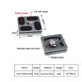 Universal Aluminum Alloy Quick Release Plate Tripod Mount Adapter with 1/4 Screw for Benro Arca Swiss Ball Head and Camera.