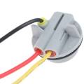 10X 1157 Bulb Socket BAY15D Lamp Holder P21/5W Adapter Base Connector For Brake Light Plastic Car Accessories. 