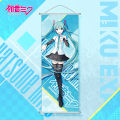 Hatsune Miku Room Decoration Wall Decoration Cartoon Hatsune Miku Hanging Painting Long Scroll Holiday Anime Goods Support.