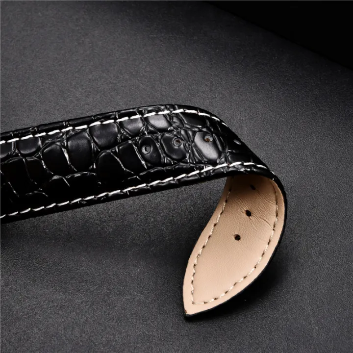 Crocodile%20Pattern%20Design%20Leather%20Watch%20Strap%2018mm%2020mm%2022mm%2024mm%20Soft%20Watchbands%20Casual%20Business%20Wristwatch%20Band%20-%20Image%206