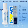 UYAAI 60ml Lens Solution And Lens Washing Tools Set Nursing For Eyes Contact Lens Solution Liquid Pupil Cleaning Health Care Set. 