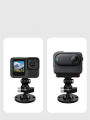 Wall Mount 1/4 3/8 M6 Thread Fixed Plate 17mm Ball Head Adapter for Camping Light Stand Projector Holder Monitor Bracket.