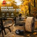 SEER Cork Road Bike Handlebar Tape Shockproof Non-Slip Stain Resistant Silicone EVA Comfortable Bike Grip Tape for Handlebars.