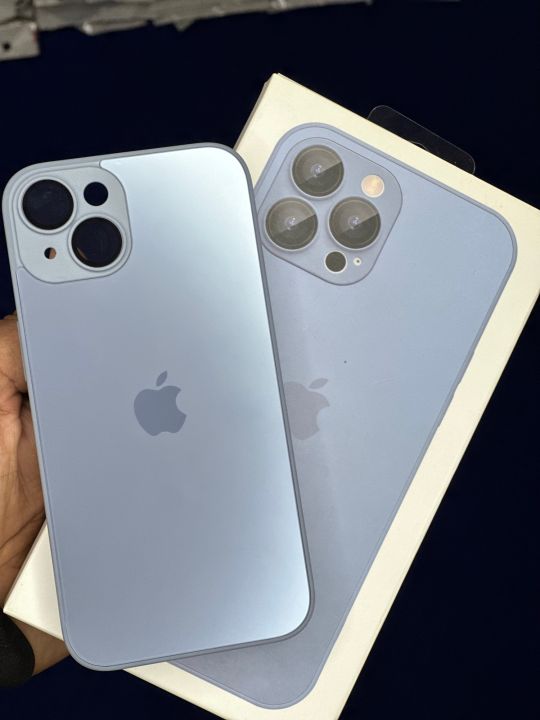 Iphone%2014-AG%20Glass%20Silicone%20Case%20premium%20Quality%20Mobile%20Phone%20Back%20Cover%20Official%20Style%20-%20Image%202