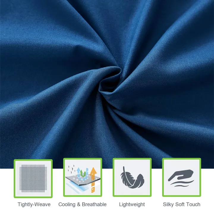 4pcs%20Sheet%20Set%20Lightweight%20Super%20Soft%20Easy%20Care%20Wrinkle%20Free%20Microfiber%20Bedding%20Sets%20with%2014-Inch%20Deep%20Pockets%20for%20Women%20Men%20-%20Image%203