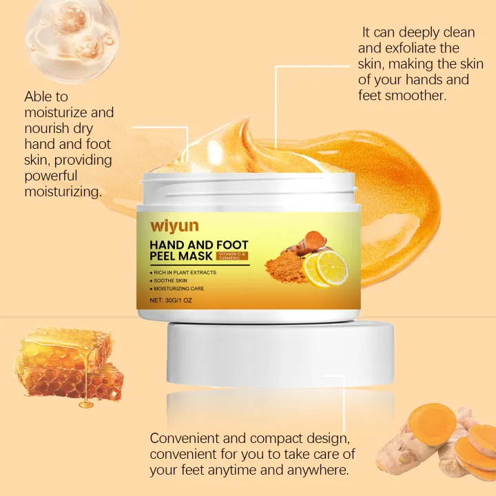 Vitamin%20C%20Turmeric%20Peel%20Mask%20for%20Hand%20and%20Foot%20Exfoliating%20Repair%20Dry%20Cracked%20Feet%20Heel%20Soothing%20Moisturizing%20Feet%20Mask%20Hand%20Spa%20-%20Image%205