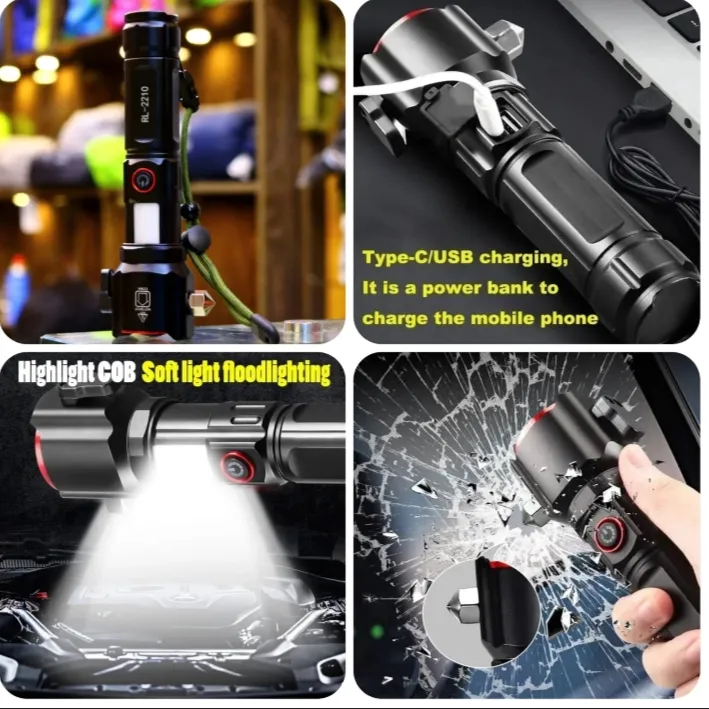 SUPER%208800%20mAh%20Powered%202%20in%201%20Emergency%20Flash%20Light%20And%20Charging%20Bank%20%20Waterproof%20LED%20Powerful%20Torch%20High%20Power%20Long%20Distance%201%20Km%20,(%201000%20meters%20Long%20Range%20)%20High%20Battery%20Back%20Up%20Water%20Resistance%20Rechargeable%20-%20Image%204