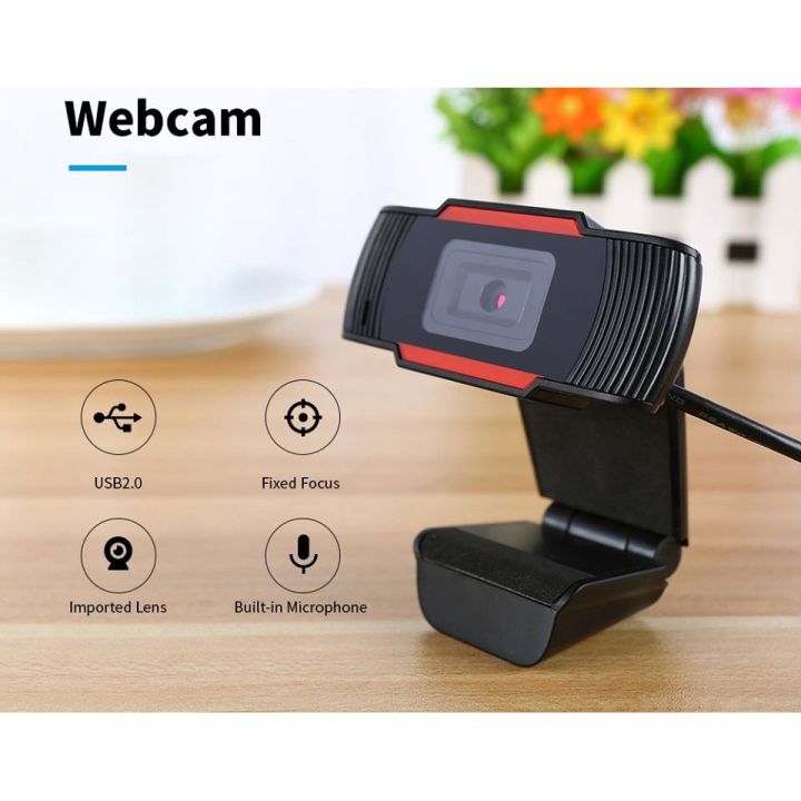 Webcam 480p webcam 12 megapixel built-in mic Oker OE-019