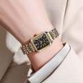 Luxury Women Watches Fashion Simple Square Quartz Watch Casual Women Watch Business Folding Alloy Ladies Clock Relogio Feminino. 
