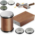 Rolling Knife Sharpener Magnetic Knife Holder Diamond Sharpening Stone Kit with 15 and 20 Degrees Angle Roller Kitchen Accessory. 