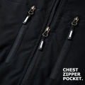 Men's Lightweight Softshell Vest with Zipper Pockets Windproof Sleeveless Jacket for Hiking Golf Outdoor Outwear Windbreaker. 