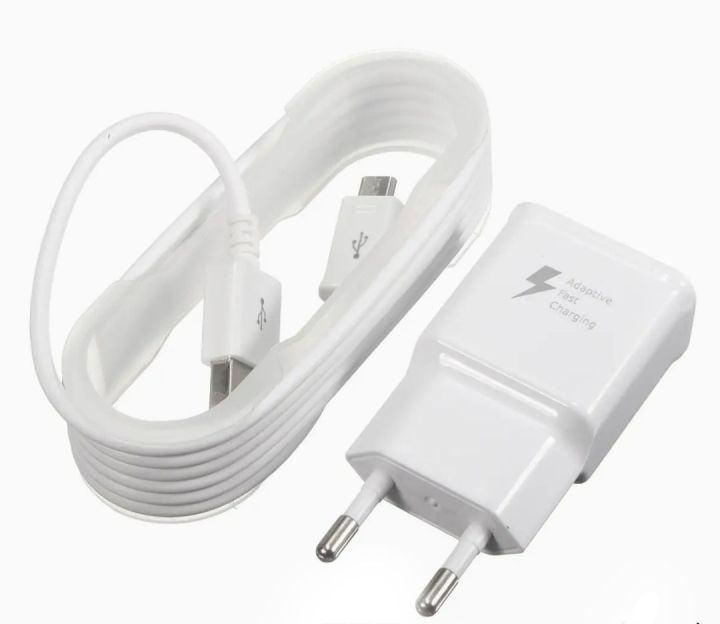 Samsung Original Adopted with Cable / 3.0 quick fast charger. Samsung 3.0