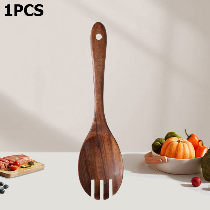 2pcs%20Salad%20Spoons%2010-inch%20Durable%20Acacia%20Wood%20Cutlery%20Set%20Salad%20Mixer%20Fork%20And%20Spoon%20Salad%20Servers%20Spcoons%20Cooking%20Utensils%20-%20Image%207