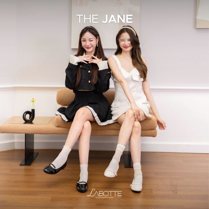 The Jane (classic color)-labotte.bkk Mary Jane shoes Y2K (TB-1)