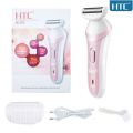 Geemy Rechargeable Lady Shaver Gm-3073 | Underarms Bikini | Pubic Hair Removal | Silent Trimming | Rechargeable | Electric Shaver | Body Hair Trimmer For Women | Hair Removal Machine For Men And Women. 
