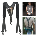 Y-Shaped Adjustable Hanging Electrician Tool Suspenders Reducing Weight Strap Men Heavy Work Tool Belt Suspender Tooling Braces.